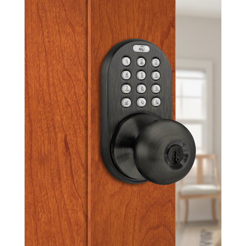 Milocks Electronic Door Knob & Reviews Wayfair
